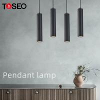 Buy cheap Black Cylinder LED Pendant Downlight Surface Mounted For Hotel / Restaurant product