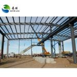Crane Beam Q345 Main Frame Steel Storage Building For Heavy Duty Storage