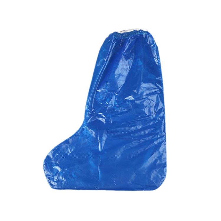 Thickened Slip Resistant Disposable Shoe Covers PE PP CPE Disposable Knee High Boot Covers