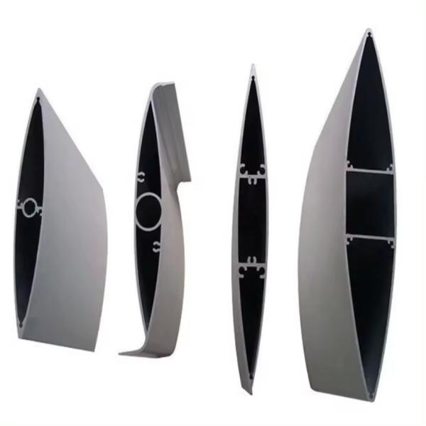Buy cheap 12-15 Days Delivery Time Aluminium Airfoil Extrusion with Customized Colors from wholesalers