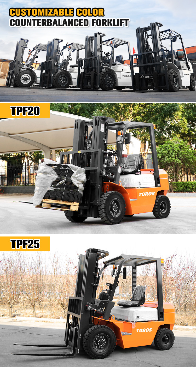 Pneumatic Tire All Terrain Lift Truck 6 In Width 15 Ft Maximum Forward Reach