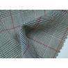 Buy cheap 100% Polyester Cotton Yarn Dyed Fabric / Grey Striped Fabric Eco - Friendly from wholesalers