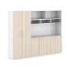 Buy cheap Contemporary Office Furniture Modern Wooden Office Filing Cabinets With Storage from wholesalers