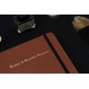 Buy cheap Pocket 88 Pages Weekly Monthly Planner , Custom Calendar Planner Brown Color from wholesalers