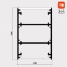 Buy cheap Round Aluminum LED Channel For LED Strip Lights Bendable Black Color from wholesalers