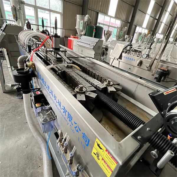 Plastic HDPE / PE Corrugated Tube Making Machine Double Wall