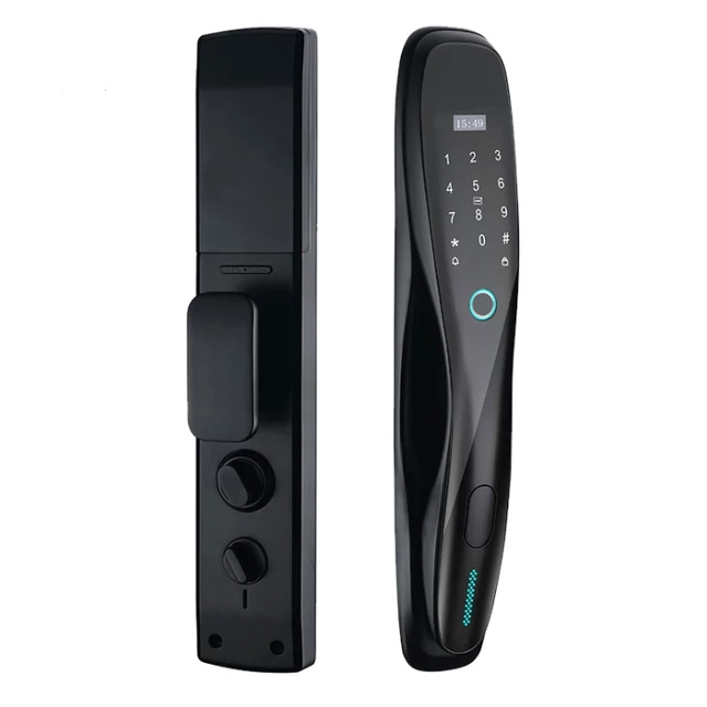 Biometric Smart Door Lock Aluminum Alloy Home Fingerprint Door Lock