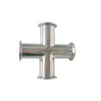 Buy cheap RTS Stainless Steel 304 316L Four-Way Connector Perfect for Customized product