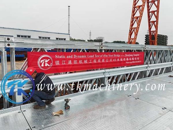 Buy cheap TK450 Universial Bridge S460J0 BS5400 HA+20HB Extra Wide Heavy Load Bailey Bridge Long Span from wholesalers