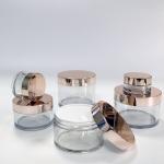Food Grade Clear Empty PET Plastic Cosmetic Jars With Screw Cap 1oz 3oz 30g 250g
