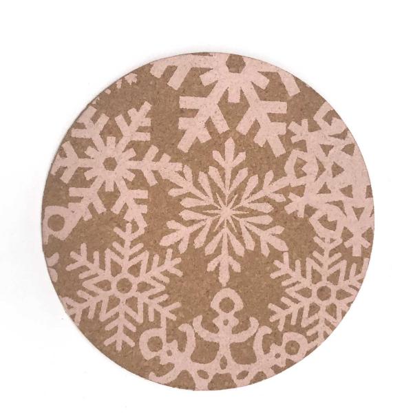Buy cheap Multipurpose Printed Natural Cork Coasters Wearproof Eco from wholesalers