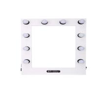 Buy cheap White 10 Bulbs Makeup Vanity Mirror , Hollywood Vanity Mirror With Led Lights product