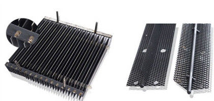 ISO9001 Titanium Electrode Products / Titanium Coated Electrode Group Of Sodium Hypochlorite Generator