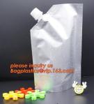 Squeeze refillable plastic packaging spout bag for Chemical industry bag