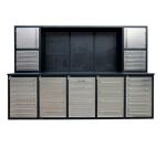 2024 Cold Rolled Steel Plate Powder Coated Tool Cabinet with Stainless Steel