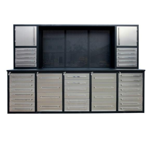 Buy cheap Large Garage Workbench with Stainless Steel Handles and Powder Coat Steel Finish from wholesalers