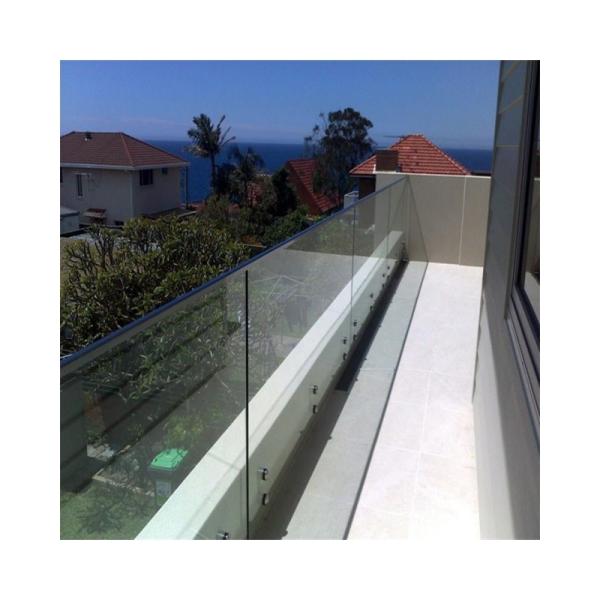 Buy cheap Balcony Tempered Glass Fence Panels 12 Mm Pool Glass Railing from wholesalers