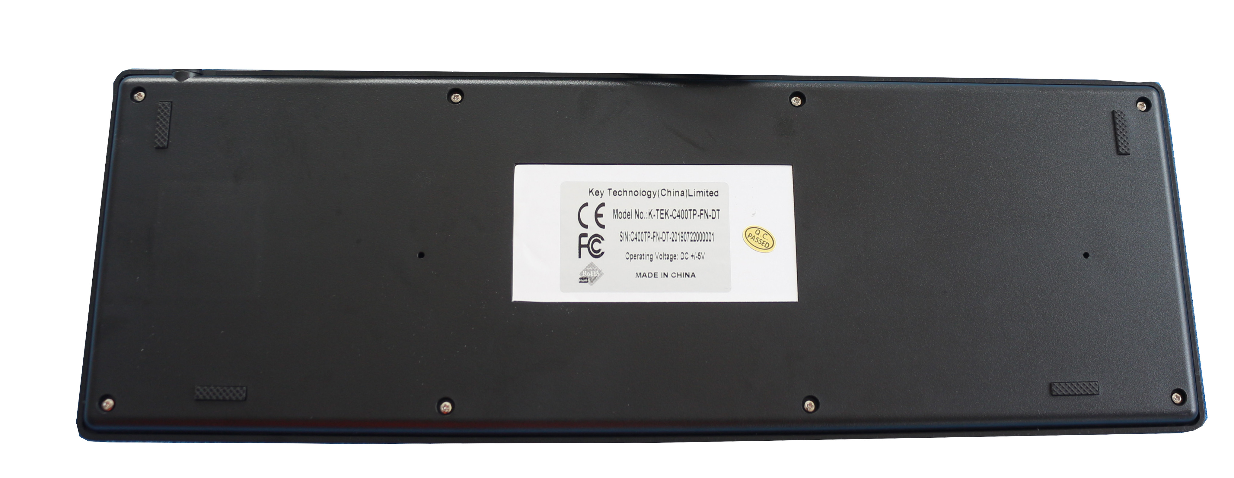 USB PS2 86 Keys Plastic Industrial Keyboard With Ruggedized Touchpad