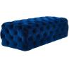 Buy cheap classic furniture bottom tufted velvet fabric ottoman 3 colour fabric bartools event for event living room from wholesalers