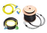 Breakout Preterminated Optical Fiber Patch Cord UL Fiber Cable Assemblies