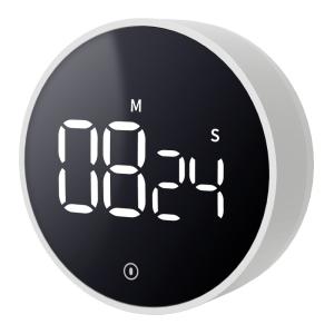 China 1.1 Inch Digital Kitchen Timer LED Twist Setting Magnetic Backing on sale