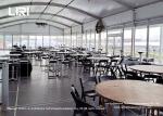 Arcum Double Decker Tent With ABS Hard Glass Walls For Sport Event