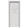 Buy cheap MDF Wood Timber Eco Interior Doors Customized Color from wholesalers