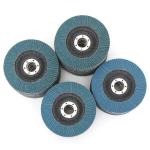 115X22mm 4.5 Inch Zirconia Flap Disc 40 Grit For Furniture Polishing