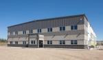 Metal Frame Prefabricated Cold Storage Building Structure Heavy Warehouse