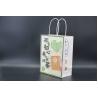 Buy cheap Reusable custom printing paper bags sturdy Kraft Paper Shopping Bags With Logo from wholesalers