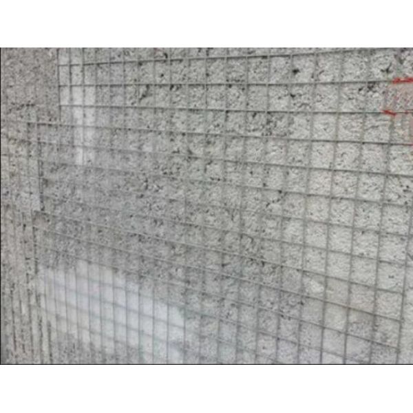 Silver Galvanized Steel Welded Mesh Rolls For Construction Work Abrasion Resistance