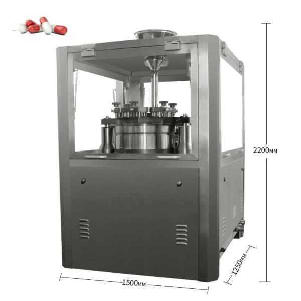 Automatic Pill Capsule Filler , Pill Filler Machine For Pharmaceutical / Herbal