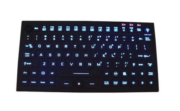 Buy cheap 96 Keys Industrial Waterproof Rugged Keyboard With Blacklit from wholesalers