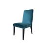 Buy cheap Modern wholesale price wood blue fabric upholstery dining chairs, desk chair,side chair for dining rooms from wholesalers