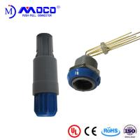 Buy cheap Beauty Therapy Systems Plastic Push Pull Connectors With Blue Nut M14 2-14 Pin product