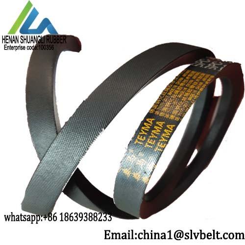 Buy cheap Solid Untwisted Structure SPC V Belt Top Width 22mm Height 18MM Length 74''-441'' from wholesalers