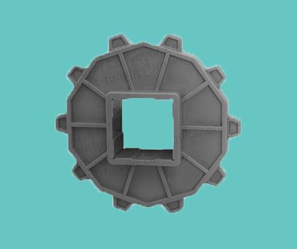 Buy cheap ZY7000RR RAISED RIB CONVEYOR MODULAR BELT SPROCKET S400 DRIVE WHEELS MATERIALS NYLON PA6 from wholesalers
