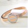 Buy cheap OEM high quality Charm fashion rose gold metal stainless steel bracelet for women Meta and Shell Bracelet from wholesalers