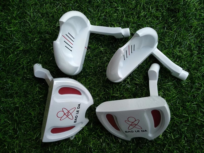 mallet golf putter, golf head , golf putter , complete golf putter