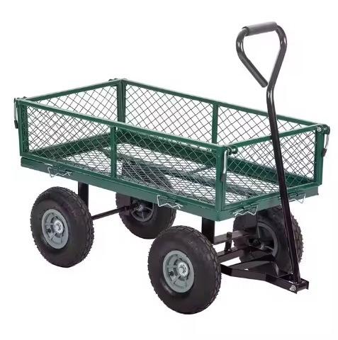 Buy cheap Heavy Duty Versatile Steel Garden Cart 86*46*51cm from wholesalers