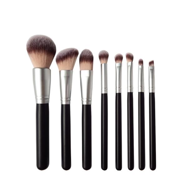 Buy cheap Exquisite Makeup Brushes Classical Black Wooden Handle Wonderful Makeup Brush from wholesalers