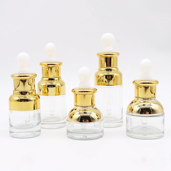 Buy cheap Glass Cosmetic Containers 20ml 30ml Glass Dropper Bottle For Essential Oil from wholesalers