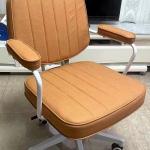 Brown Finish Home Study PC Chair for Children's Comfortable and Ergonomic