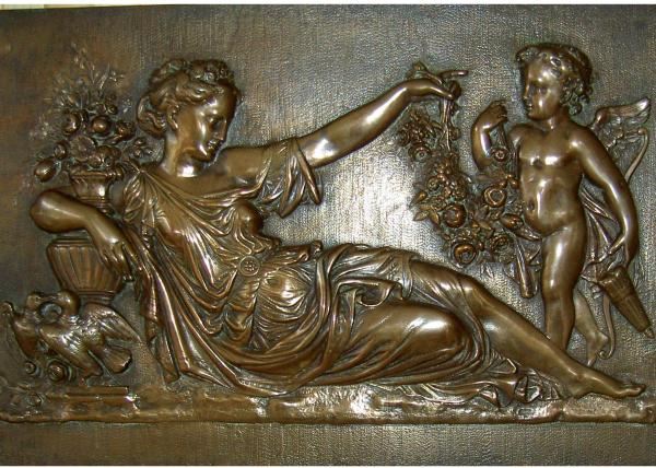 Buy cheap Mother With Angel Wall Art Bronze Relief Casting Surface Finish WS-C485 from wholesalers