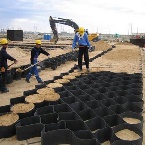 Buy cheap Plastic Wall Retaining Slope Protection Geocell Gravel Stabilizer Net from wholesalers