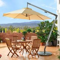 Buy cheap Large Garden Patio Umbrella 2.7 Metre Parasol 2.5*2.5M/3*3M product