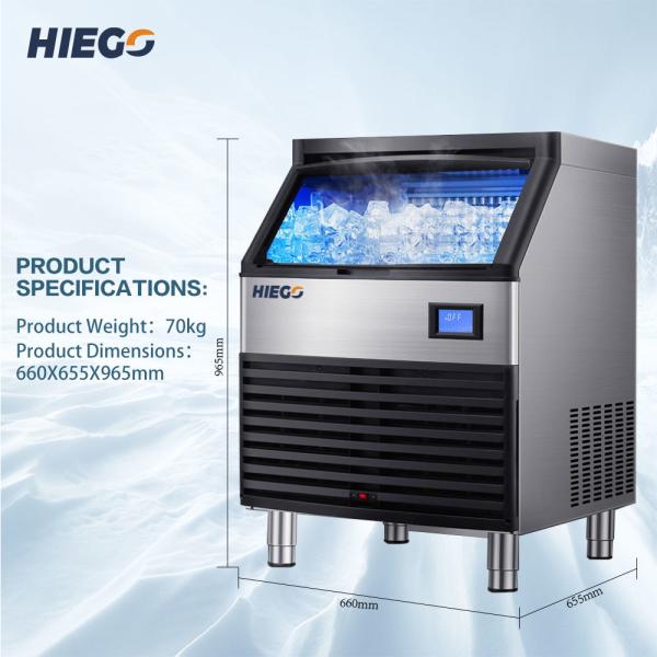 Buy cheap Stainless Steel ABS Automatic Ice Machine Block Ice Machine For Beverage Food Shop from wholesalers