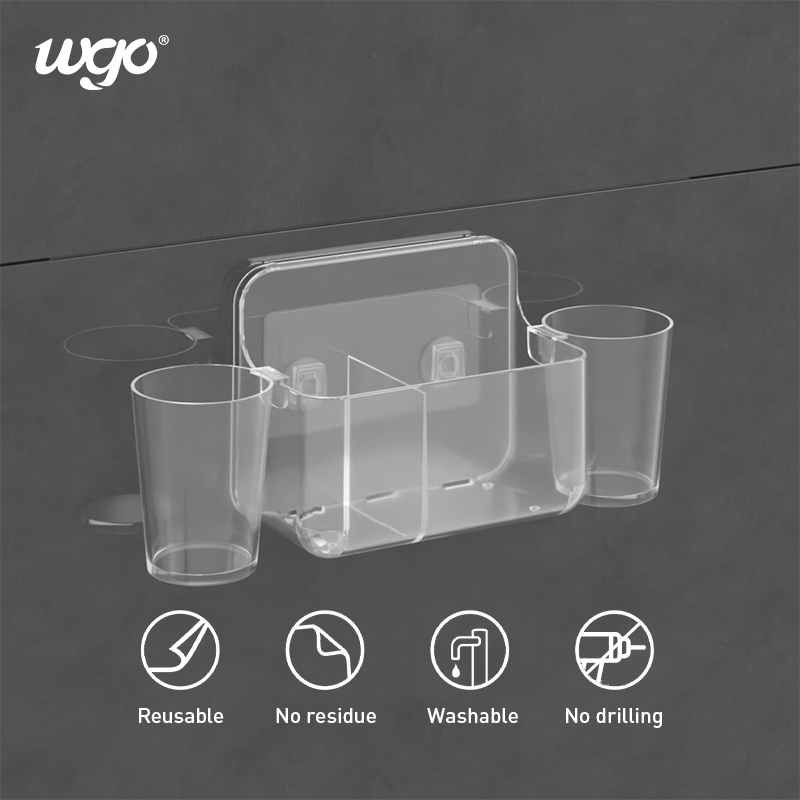 Bath Accessories set Self Adhesive Mounted Bathroom Fiiting Holder Soap Dish Holder For Bathroom