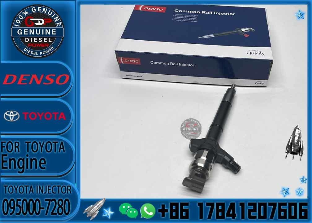 Common Rail Injector 0950007280 095000 7280 Diesel Injection Pump 095000-7280 For Toyota