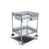 Buy cheap Stainless steel medical trolley single-layer trolley hospital trolley from wholesalers